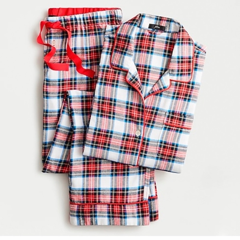 J. Crew plaid flannel pajamas-Small
